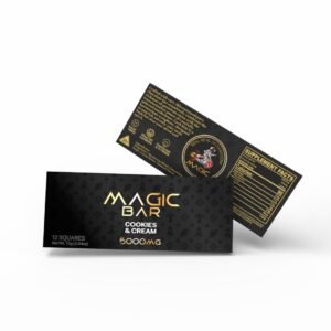 Magic Bars Cookies and Cream Shroom Chocolate