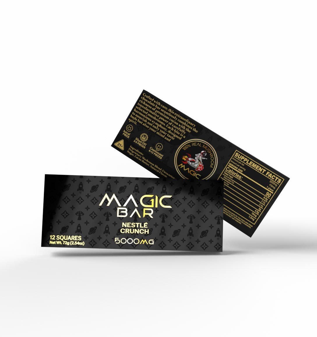 Magic Bars Nestle Crunch Shroom Chocolate